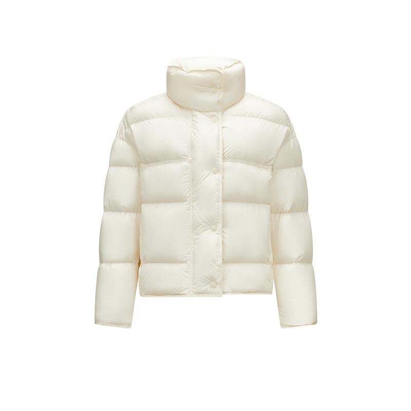 Semir Chen Duling Women's 90% Goose Down Short Puffer Jacket with Anti-Stain Finish