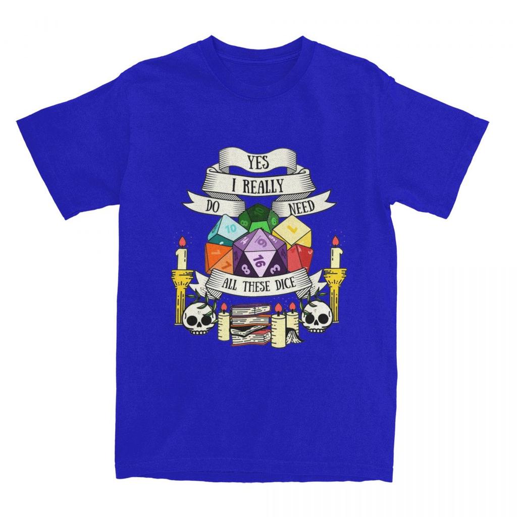 Hipster Dungeon And Dragon Dice T Shirt for Men Women 100% Cotton Dnd Game Tee Shirt Birthday Gift Clothing