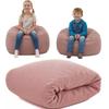Corduroy Bean Bag Cover Washable Cover Sofa Chair Cover Decorative Bean Bag Sofa Slipcover Bedroom