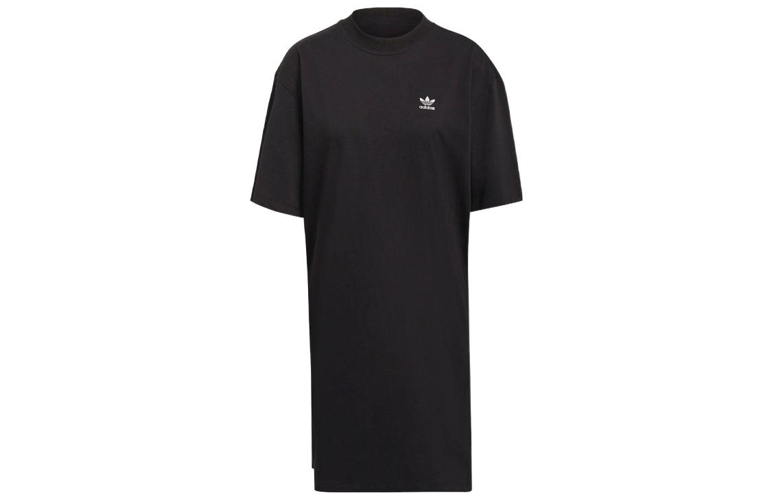 Adidas Originals Adicolor Short Sleeved Dress Women s Black HC2052 30