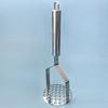 Purple Stainless Steel Masher for Potatoes and Baby Food