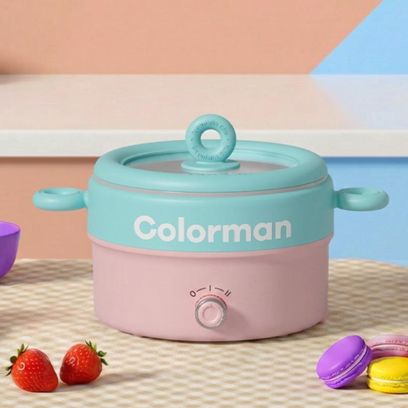 All-In-One Electric Cooker Multifunctional Non Stick Electric Hot Pot With Steamer Rice Cooker Fryer Pan For Home And Dormitory