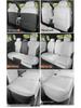 BYD Yangwang 8 Suede Car Seat Cover - All-Season Full Coverage Cushion Pad