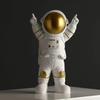 3Pcs Mini Astronaut Figures Cute Space Man Statues Desktop Decoration Collectible Model For Car Home Room Birthday Gift