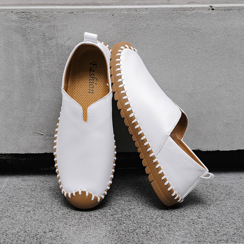 Men Shoes Casual Formal Mens Loafers Moccasins Italian Breathable Slip On Male Boat Shoes