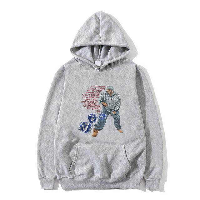 Rapper The Notorious Big Graphic Hoodie Male Fleece Cotton Pullover Vintage Biggie Smalls Hoodies Men Women Hip Hop Streetwear