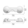 10Pcs Baby Safety Lock - Cabinets, Rooms & Drawers Anti-trap Protection Lock Multifunctional Baby Safety Lock Baby Safety Lock
