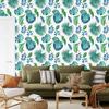 Colorful Tropical Leaves Wallpaper for Living Room and Bedroom 50x1000