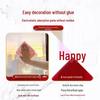 Double Happiness Wedding Static Cling Window Sticker for Room and Car Decoration