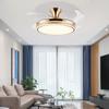 Indoor LED Lighting Fan Household 3 Colors Dimming Ceiling Fan Lamp DC Motor 36"42"48" Electric Ceiling Fan Light