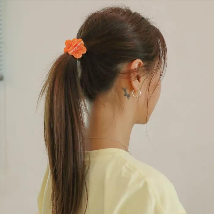 Nasturtium Mini Hair Claw
