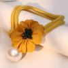 Collana Floreale con Perle Statement di Moda per Donna Gioielli Trendy per Matrimoni e Feste