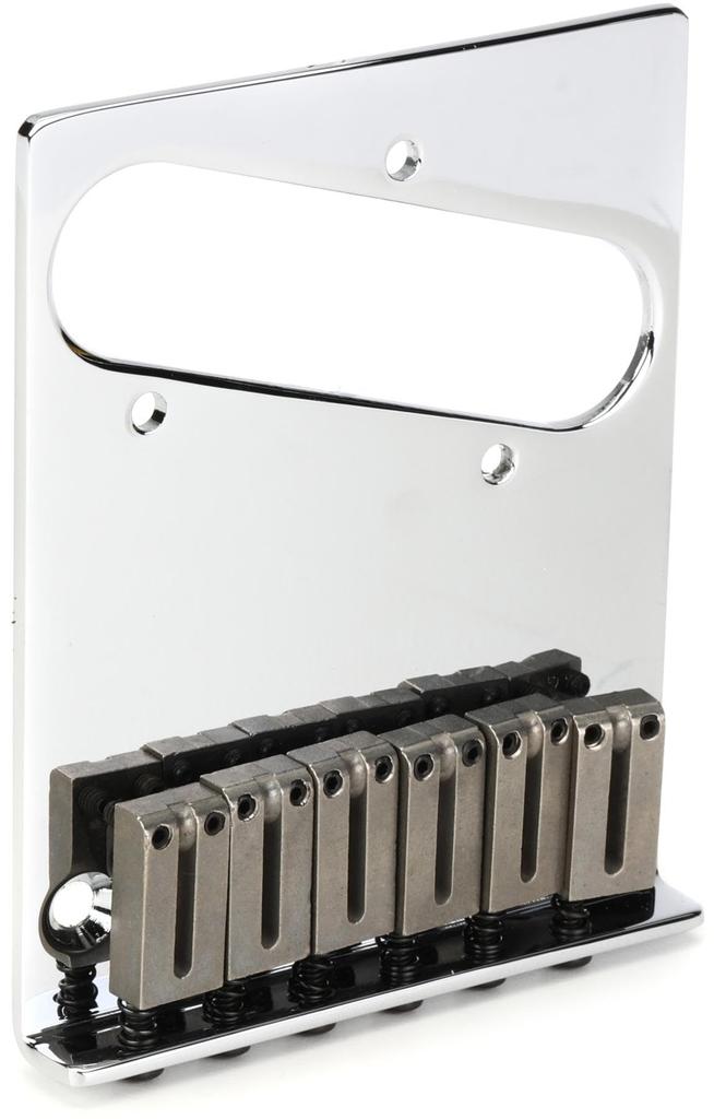 Fender 6-Saddle American Series Telecaster® Bridge Assembly, Chrome
