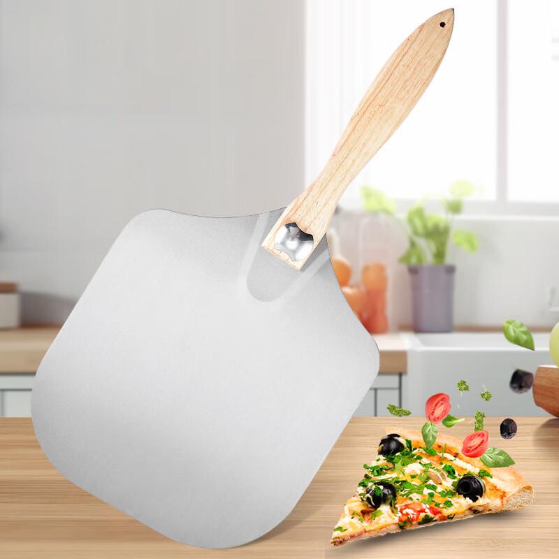 Folding Pizza Peel with Wooden Handle