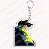 Portachiavi Anime Cyberpunk per Donne Accessori Borsa Edgerunners Rebecca Lucy Gloria Faraday Portachiavi Gioielli Fan Amici Regali