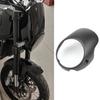 Motorcycle 8" Headlight Protector Fairing Windshield Kit screen Racer for 1200 883 FLHT Bobber