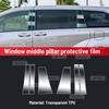 For TOYOTA SIENNA 2024 2025 Car Interior Protection Central Control Screen Transparent TPU Navigation Anti Scratch Film GPS