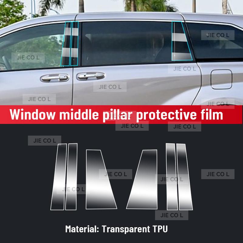 For TOYOTA SIENNA 2024 2025 Car Interior Protection Central Control Screen Transparent TPU Navigation Anti Scratch Film GPS