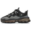 QD 96 DX Mesh Fabric Synthetic Leather Comfortable Shock Absorbing Low Top Dad Shoes Men Sneaker Gray Black T12M411111FBQ