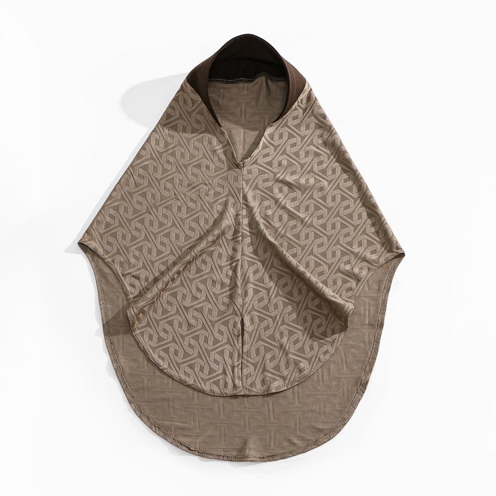 Fashion Floral Embroidery Cotton Instant Hijab For Muslim Women Headscarf Solid Head Wraps Inner Cap Bonnet Turban Bandana Eid