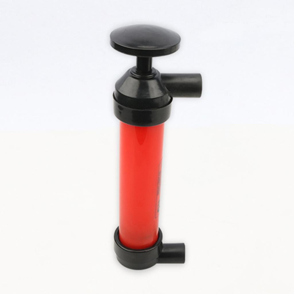 200CC Manual Oil Pump Gun for Cars - Portable Oil Suction Barrel, Tank Pumping Machine with Water Pipe for Fluid Transfer
