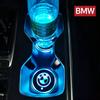 BVYD9 Luminous Ambient Light Cup Mat USB Charging Decor Sticker Car Interior Parts Fit for BMW iX3 iX F07 F48 F39 F34 F40 F45 F46 G30