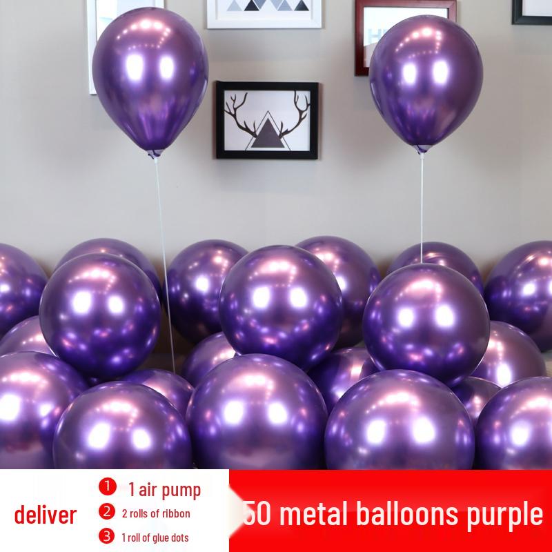 Metallic Balloon Decor for Events: Birthdays, Weddings, and More