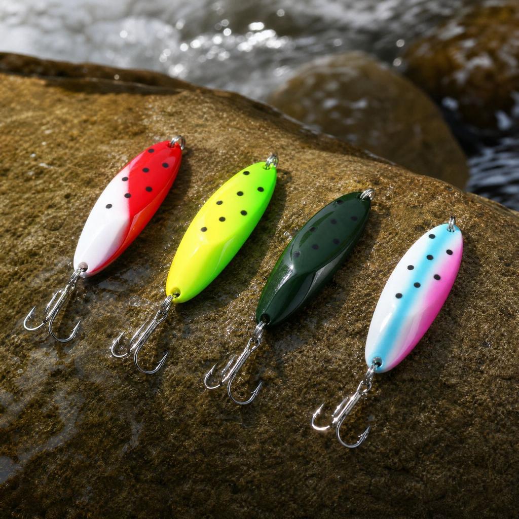with Treble Hooks for Fishing, Long Artificial