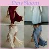 Elegant Long Sleeve Pleated Dress With Slit For Casual And Business Wear