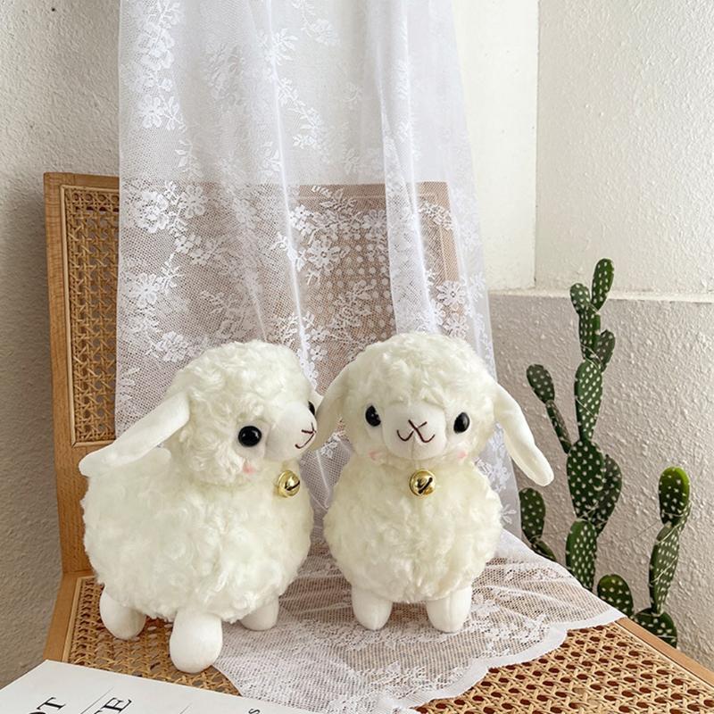 Kawaii Baby Goat Soft Plush toys Cute Goat for Doll Creative Cartoon Sheep for Doll Room Decorations Toys Christmas