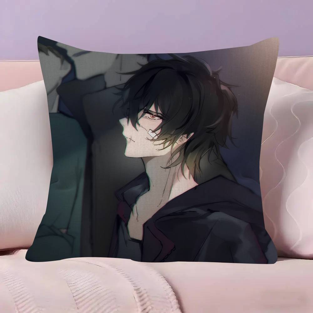 Anime Towa SSlow DDamage Personalized Pillow Dust Cover Bedroom Kids Party Decoration Pillowcase Birthday Children Gift