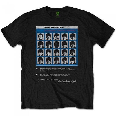 T-shirt a 8 tracce unisex per adulti The Beatles Hard Days Night