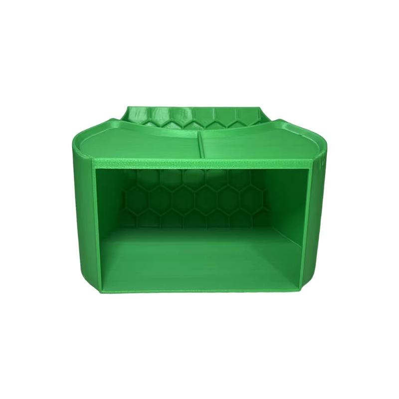 3-In-1 Hermit Crab Feeding Platform, Hideout, And Non-Slip Ramp Suitable For Reptile/Invertebrate Enclosures