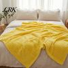 Portable Office Nap Blanket Striped Fleece for Bed, Ribbed Throw Couch, Winter Thermal Bedding Soft Breathable Cozy Bed Blankets, Lightweight
