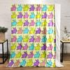 Colorful Bunny Pattern Blanket Print Blanket Soft and Cozy Perfect for the Living Room Bed Sofa or a Nap,gift