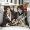 The Scum Villains SelfSaving System Novel cushion cover Birthday Anniversary Gifts Double Sided Printed Zipper Cushion Cover
