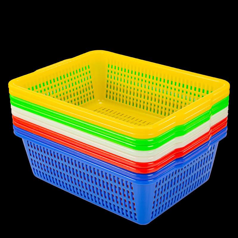 Ruhan Verdickter Rechteckiger Plastik-Küchenkorb