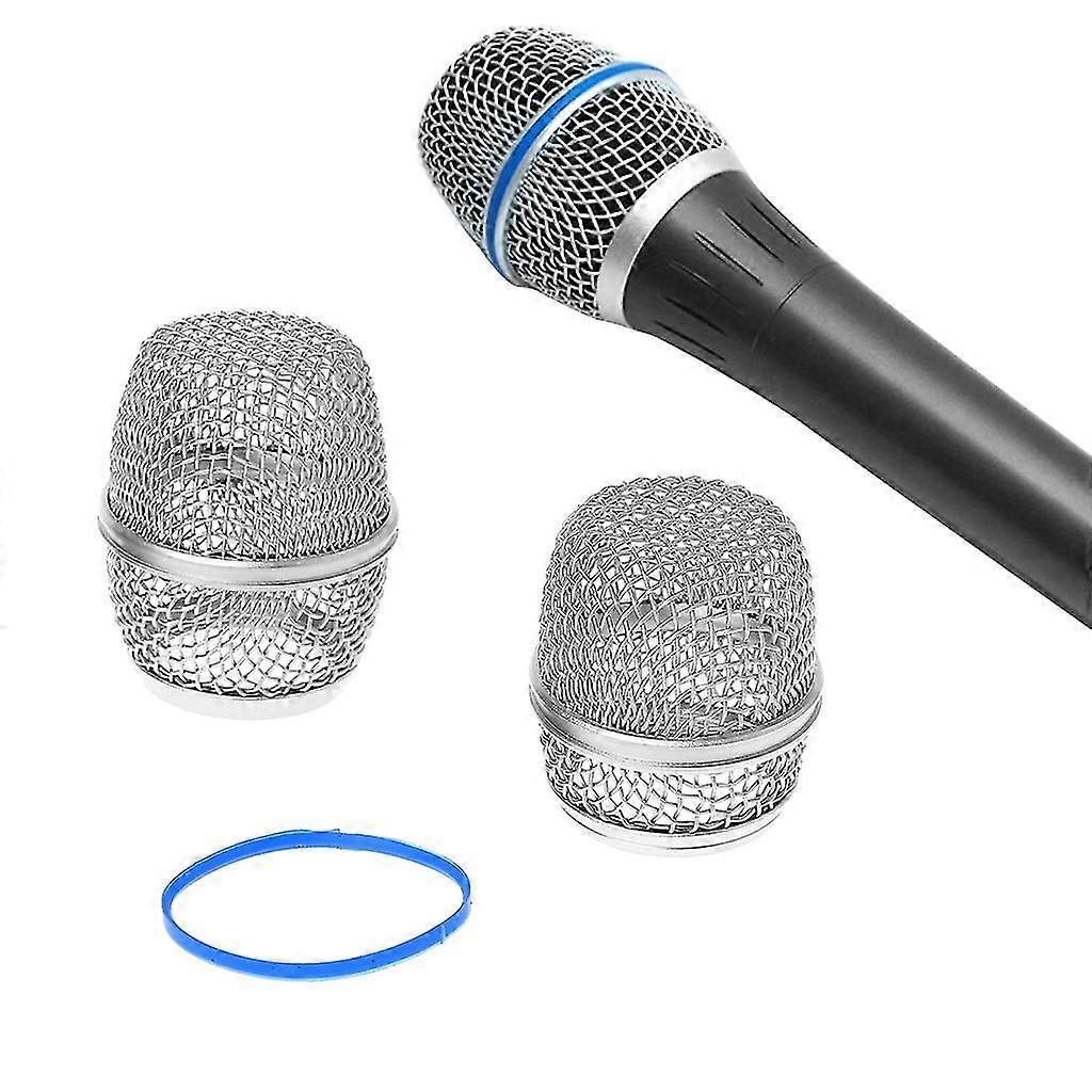 Metal Windscreen With Black Inside Foam Filter For Shure Beta57a/beta87a
