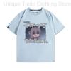 BOCCHI THE ROCK T Shirt Gotoh Hitori Cartoon Cute Print Tshirt Women Unisex Harajuku Fashion Summer Cotton Short Sleeve Tee Tops