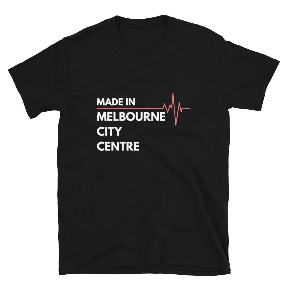 Made In Melbourne City Centre Australia City Of Birth Classic T-Shirt XS