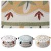 Nordic Boho Unstuffed Ottoman Cover Round Pouf Seat Cushion Tatami Floor Sitting Pier Foot Stool Cover Balcony Living Room Decor