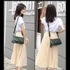 The New European and American Style Clamshell PU Leather Underarm Messenger Pillow Boston Large-capacity Female Bag One-shoulder Portable Diagonal Bag