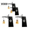 Battery Operated Party Lights Halloween Library Lantern, Decorative Bookshelf Lamp, Patchwork Ghost Cute Cartoon Decorations Light with Witch