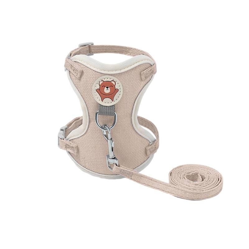 Adjustable Pet Chest Harness Vest-style Cat Leash Suitable For Small And Medium Dogs Wholesale Dog Leash