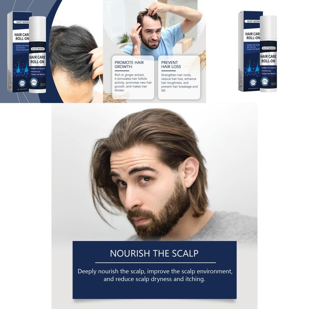 East Moon Scalp Roller Essence Nourishing Treatment For Thinning Hair Enhances Hair Density