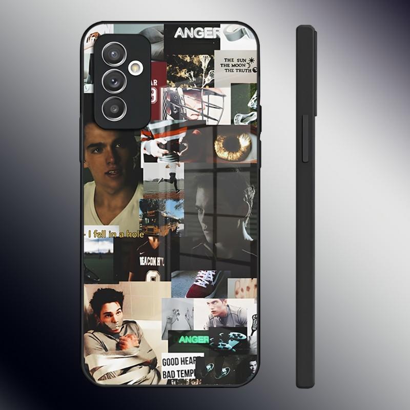 Teen Wolf Handyhülle Für Samsung S23 S21 S30 S22 S20 S9 S10E Note 20 10 Pro Ultra Plus Glas Design Rückseite