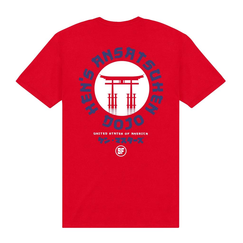 Street Fighter Unisex Adult Ken´s Dojo T-Shirt