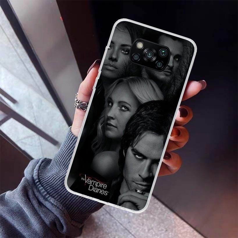 

Чехол для телефона «Дневники вампира» Сальваторе для Xiaomi Poco F7 Ultra X7 X6 X5 Pro X4 Gt M8 M7 Redmi 15 15C 13 13C 12 12C Мягкий чехол Xiaomi Poco M7 Pro