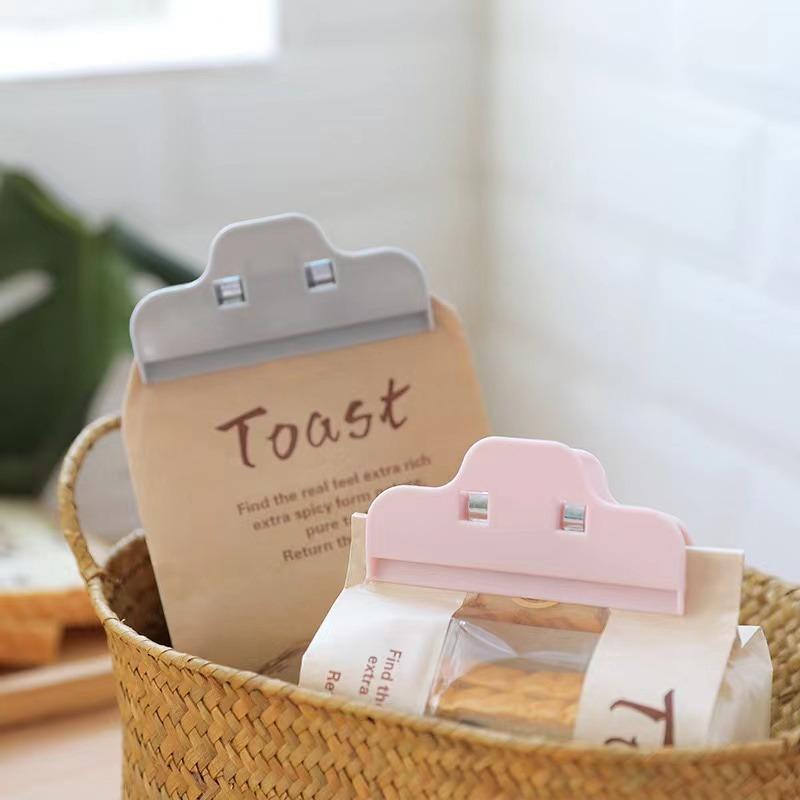 Food Bag Sealer Clips - Moisture-Proof Freshness, Ergonomic Design for Snacks, Chips, Kitchen & Pantry Storage - Pastel Colors Chip Clips