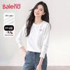 Baleno Women's Casual Pure Cotton Long Sleeve T-Shirt